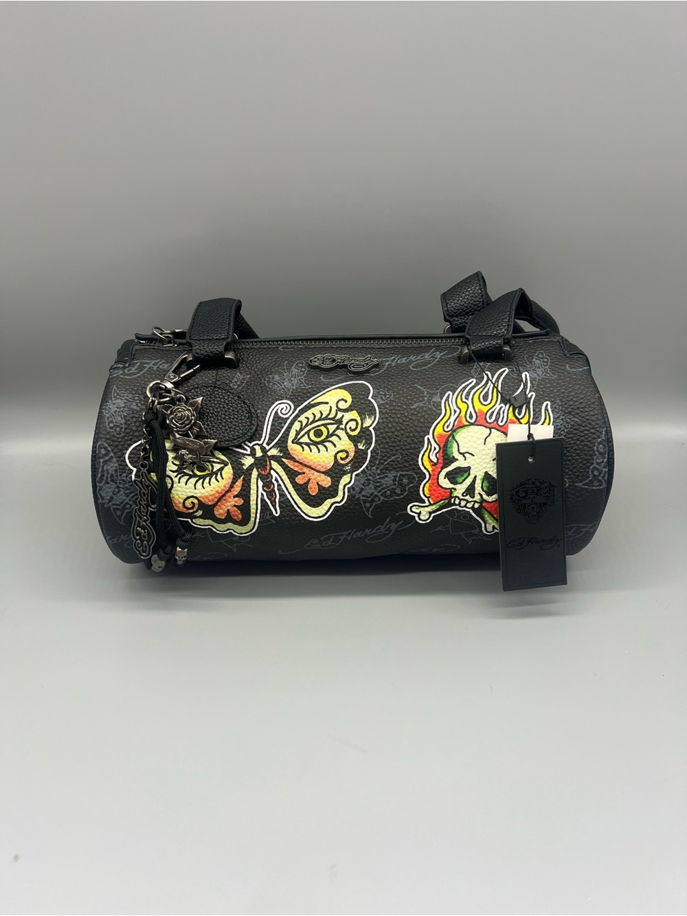 Ed hardy barrel purse